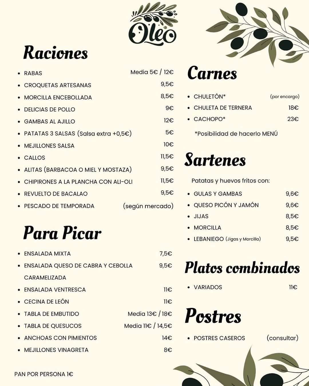 por si os entra hambre…🤭🌿podeis encontrarnos en la calle isla oleo, n21, santander.🌿🏡 estare